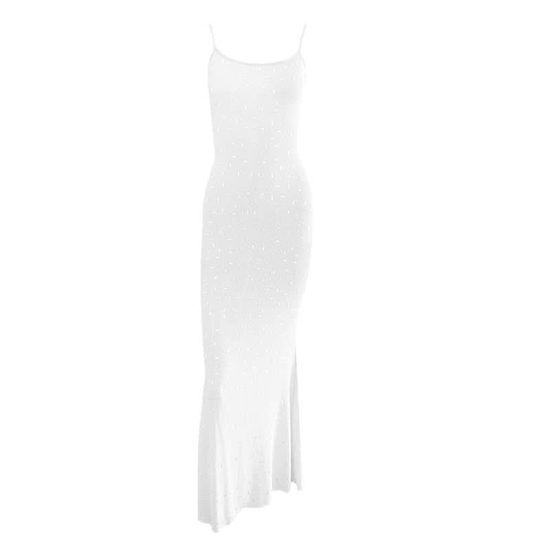 Sparkling Backless Cami Maxi Dress - Your Go-To for Holiday Parties & New Year's Eve