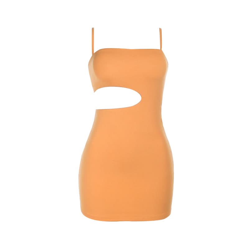 Sultry Side Cut-Out Bodycon Mini Dress – Your Essential for Fall Parties & Holiday Nights