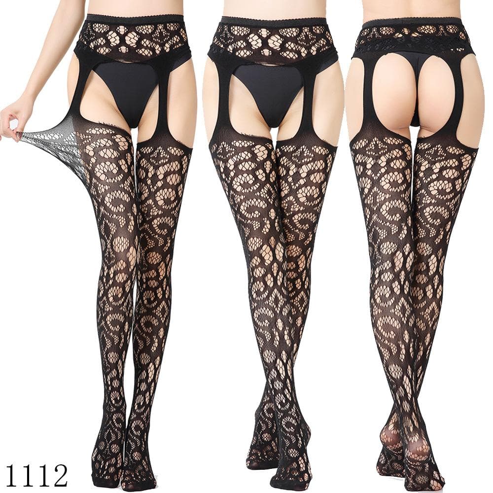 Fall & Holiday Glamour: High Waist Suspender Garter Tights & Pantyhose Collection – Fishnet, Lace & Beyond