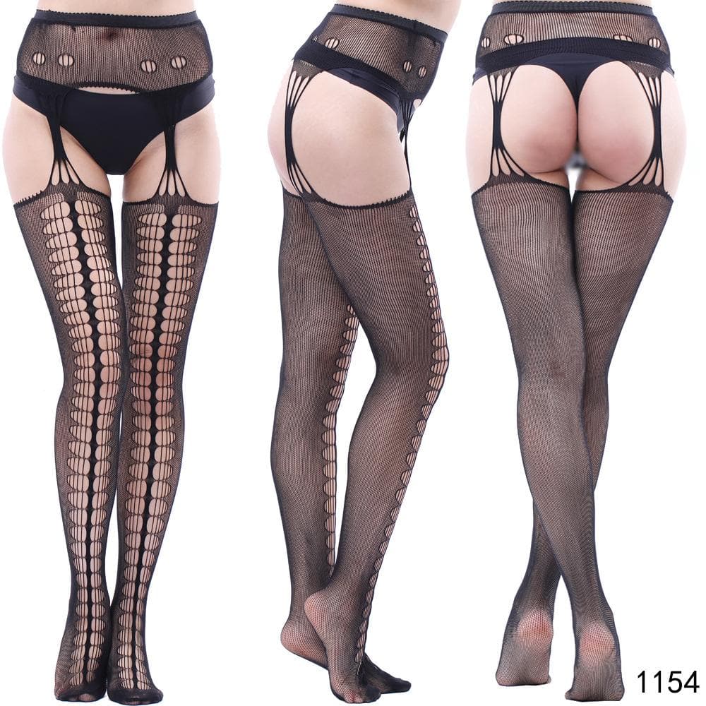 Fall & Holiday Glamour: High Waist Suspender Garter Tights & Pantyhose Collection – Fishnet, Lace & Beyond