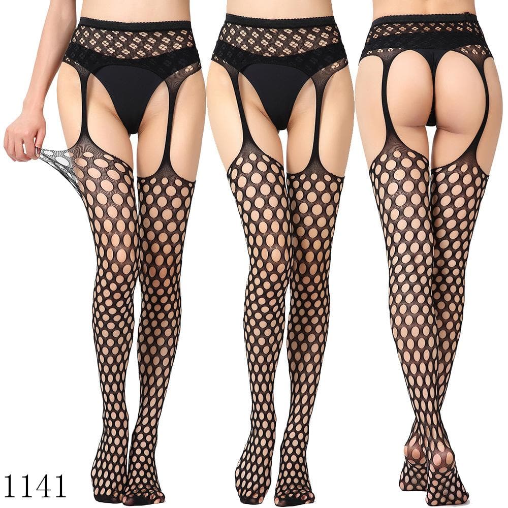 Fall & Holiday Glamour: High Waist Suspender Garter Tights & Pantyhose Collection – Fishnet, Lace & Beyond