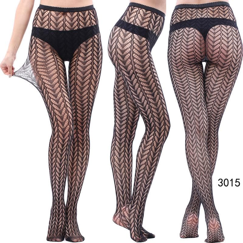 Fall & Holiday Glam: High-Waist Patterned & Fishnet Tights Collection - 12 Chic Styles