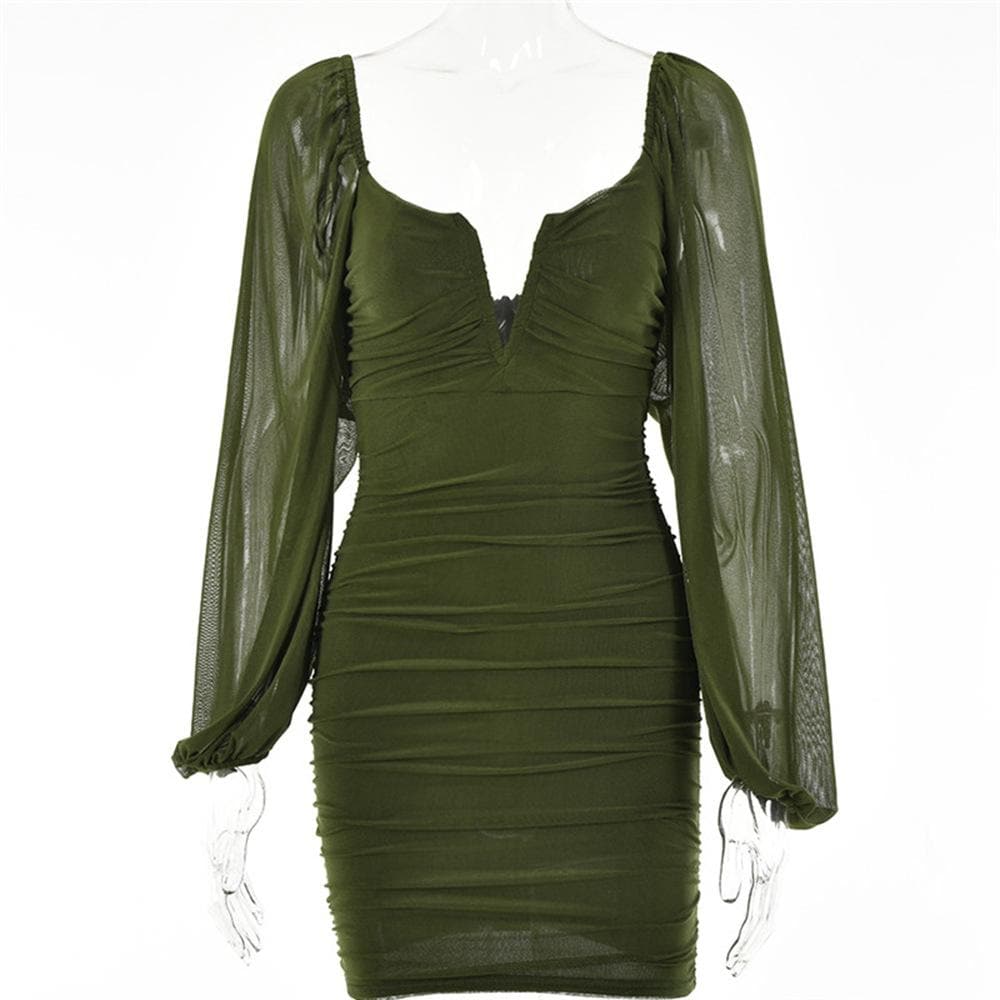 Stunning Mauve Off-Shoulder Ruched Mini Dress - Your Fall Party & Holiday Glam Go-To!