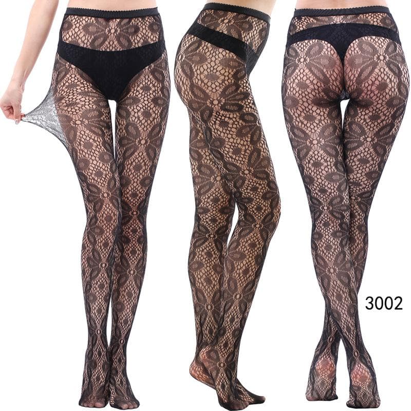 Fall & Holiday Glam: High-Waist Patterned & Fishnet Tights Collection - 12 Chic Styles