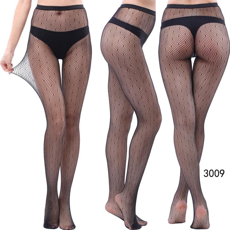 Fall & Holiday Glam: High-Waist Patterned & Fishnet Tights Collection - 12 Chic Styles