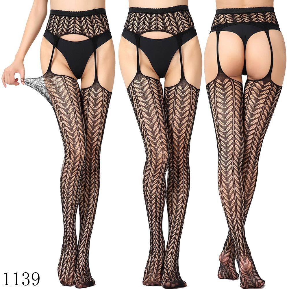Fall & Holiday Glamour: High Waist Suspender Garter Tights & Pantyhose Collection – Fishnet, Lace & Beyond