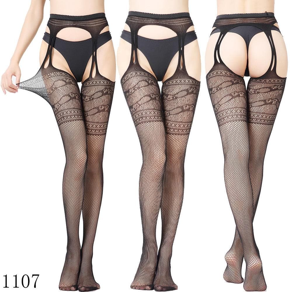 Fall & Holiday Glamour: High Waist Suspender Garter Tights & Pantyhose Collection – Fishnet, Lace & Beyond