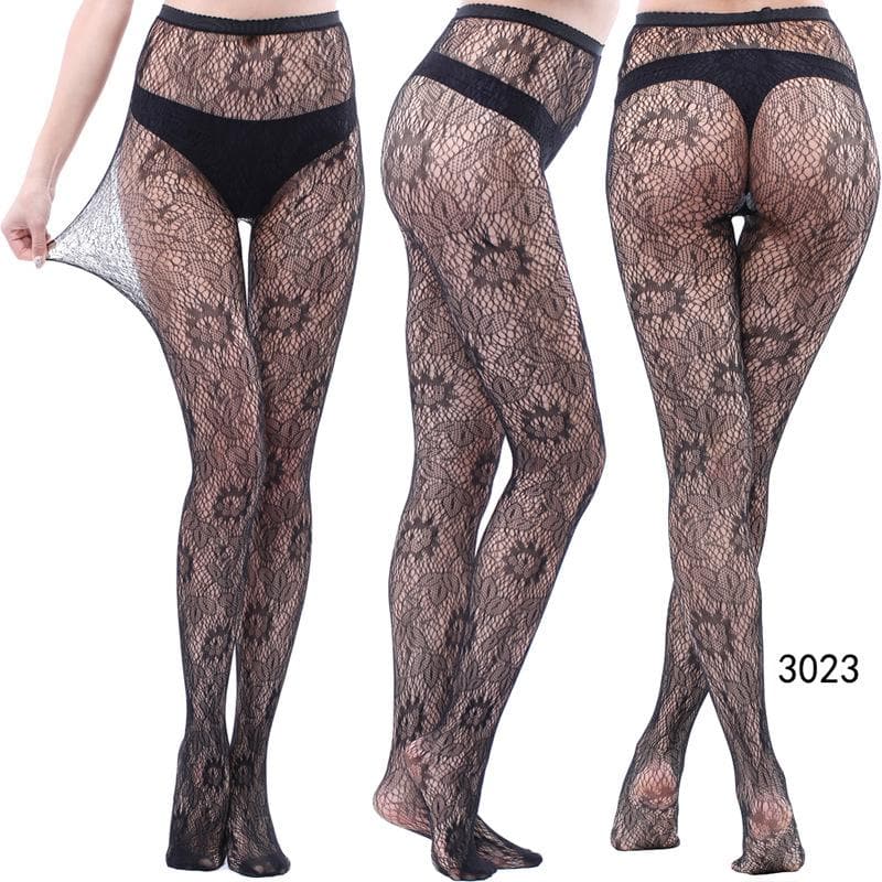 Fall & Holiday Glam: High-Waist Patterned & Fishnet Tights Collection - 12 Chic Styles