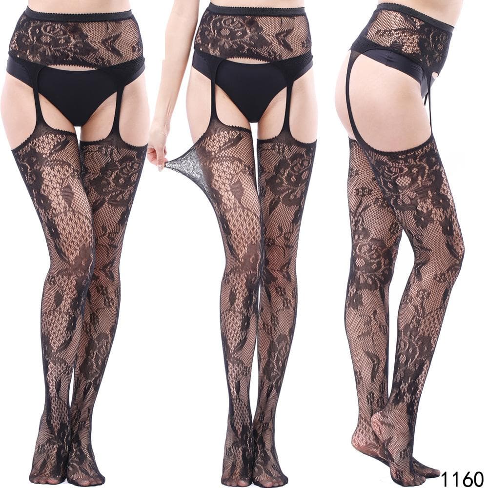 Fall & Holiday Glamour: High Waist Suspender Garter Tights & Pantyhose Collection – Fishnet, Lace & Beyond