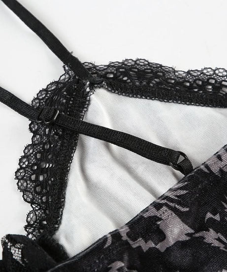 Enchanted Black Velvet & Lace Corset Cami - Gothic Chic Bustier for Fall & Holiday Sparkle