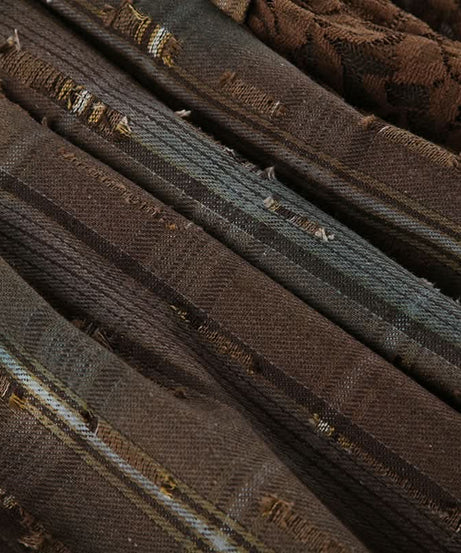 Autumn Rhapsody Plaid & Lace Asymmetrical Midi Skirt | Edgy Fall Fashion