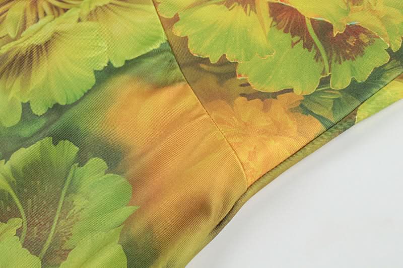 Vibrant Y2K Floral Halter Mini Dress | Keyhole Bodycon for Fall Vacations & Nights Out