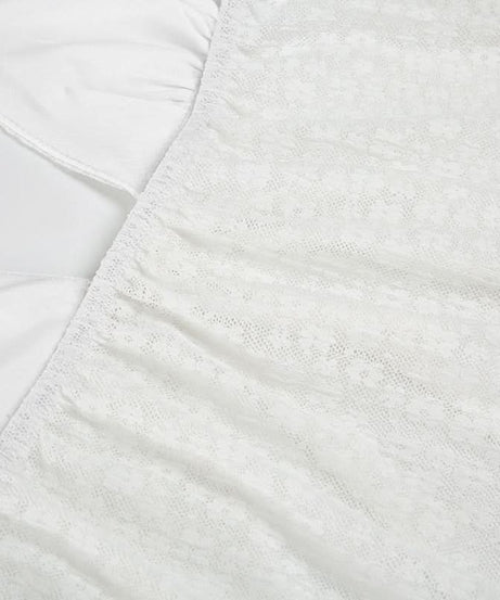 Chic White Halter Tie-Front Blouse | Textured Backless Top for Effortless Fall Getaways & Layering