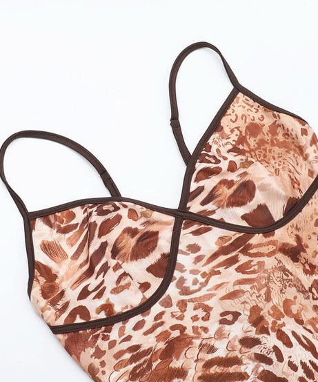 Fall's Fierce Favorite: Leopard Print V-Neck Cami Maxi Dress | Holiday Party Ready