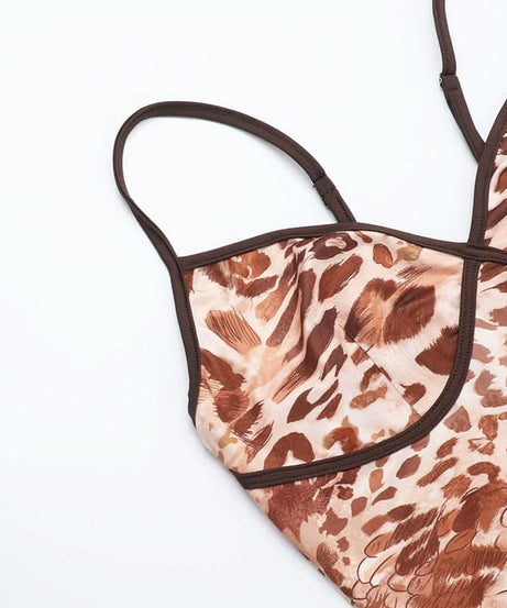 Fall's Fierce Favorite: Leopard Print V-Neck Cami Maxi Dress | Holiday Party Ready