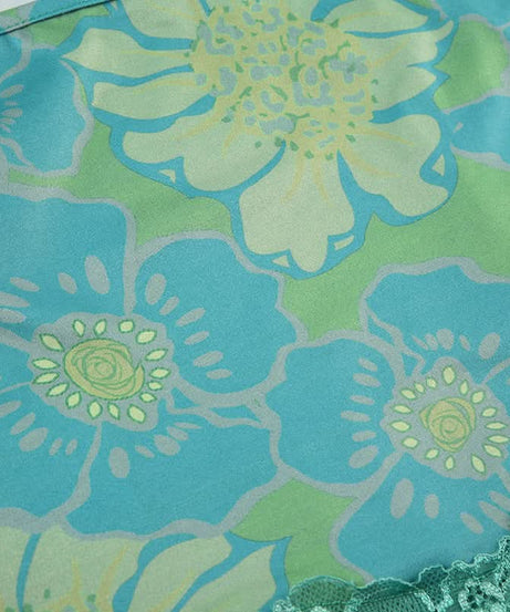 Y2K Floral Mesh Corset Top - Chic Lace Bustier Cami for Fall Layering