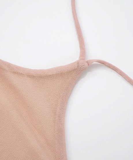 Captivating Rose Bloom Halter Mesh Midi Dress - Your Fall & Holiday Event Essential