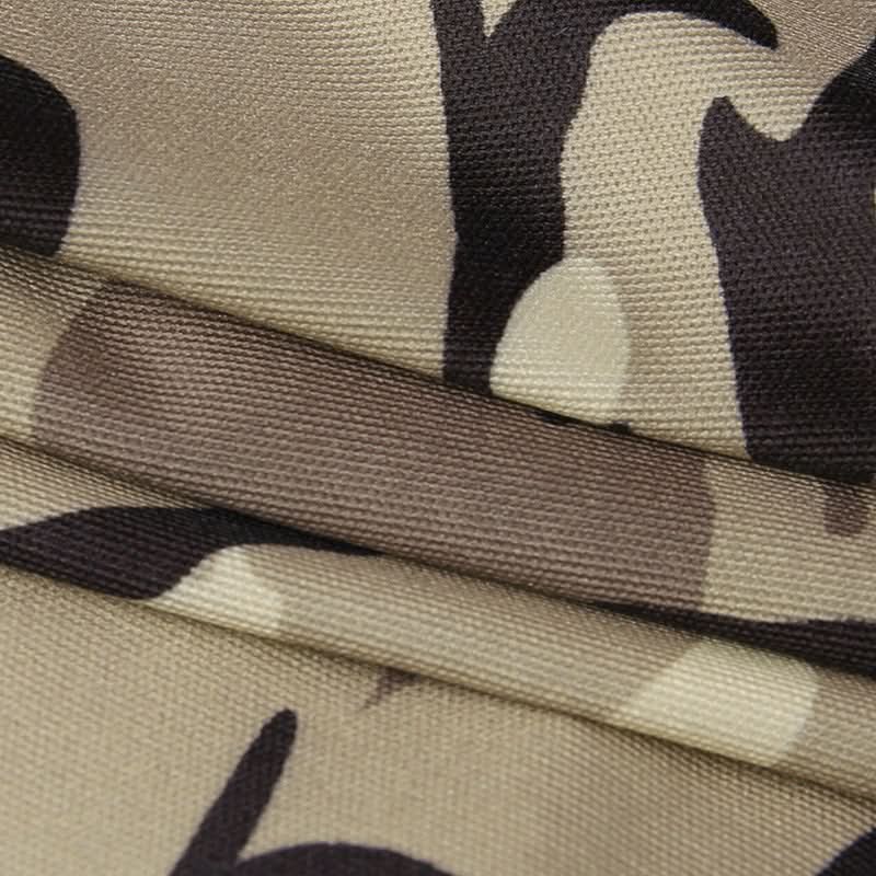 Edgy Y2K Camo Cargo Lace-Up Bodysuit Top - Strapless Corset Utility for Fall