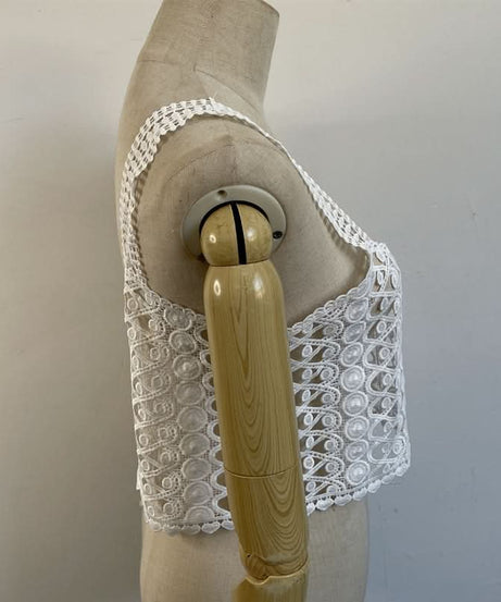 Delicate Crochet Lace Cami Top - Effortless Fall Layering & Boho Chic