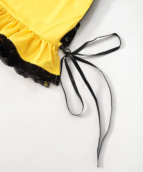 Edgy Y2K Skull & Flame Halter Mini Dress - Halloween Party Ready!