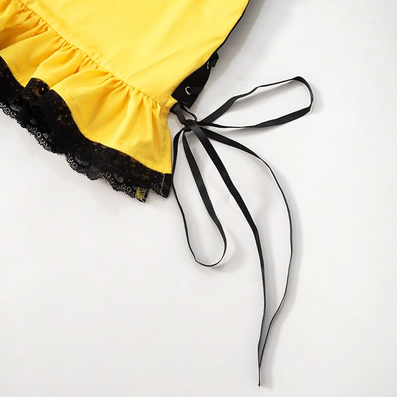 Edgy Y2K Skull & Flame Halter Mini Dress - Halloween Party Ready!