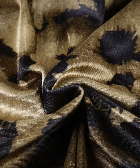 Chic Abstract Camo Maxi Slip Dress – Backless Elegance for Fall Nights