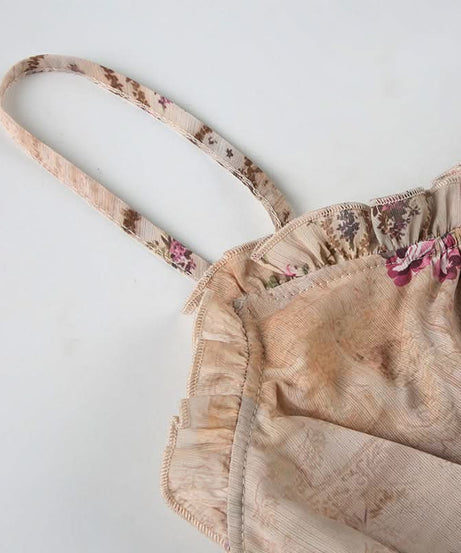 Boho Chic Floral Tie-Waist Cami Top – Your Flattering Fall Fashion Essential