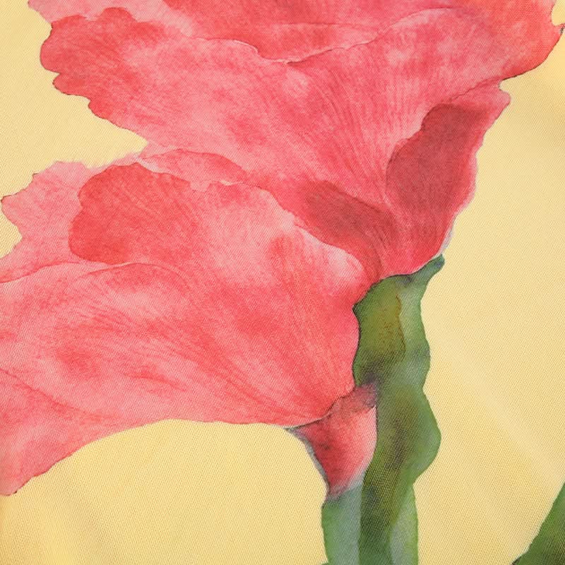 Golden Bloom Asymmetric Halter Maxi Dress - Chic Fall Resort Wear