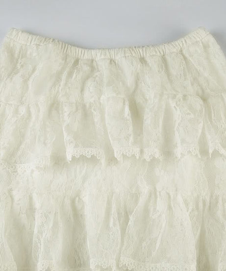 Romantic Tiered Lace Maxi Skirt - Fall Chic & Holiday Ready