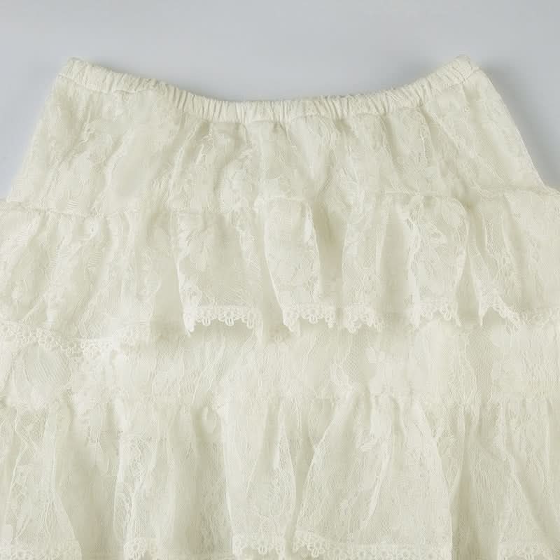 Romantic Tiered Lace Maxi Skirt - Fall Chic & Holiday Ready