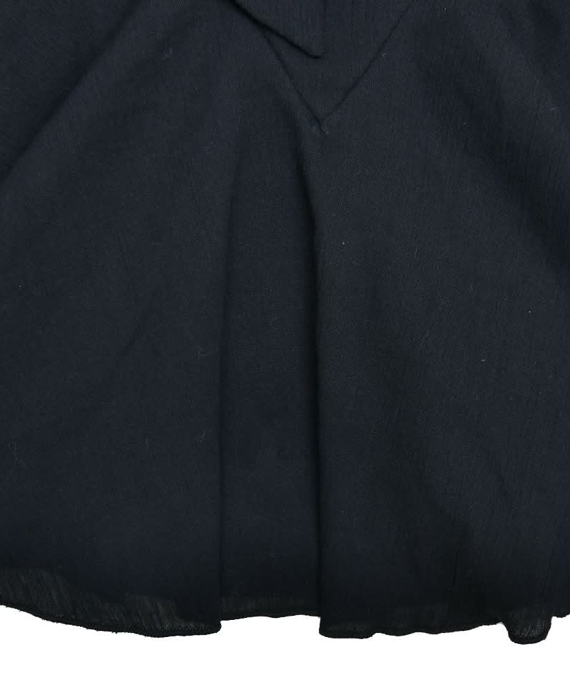 Bewitching Black Off-Shoulder Mini Dress | Bow Detail & Flared Ruffle Sleeves for Fall Parties & Halloween