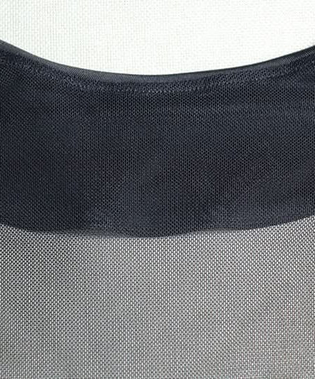 Sultry Black Mesh Illusion Maxi Dress – Long Sleeve Evening & Holiday Party Gown