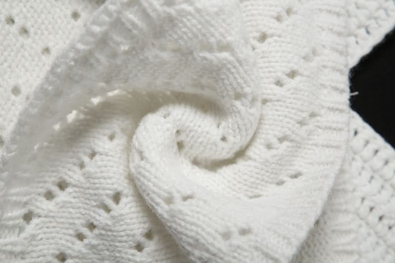 White Celestial Star Crochet Halter Crop Top | Vacation & Resort Ready Women's Style