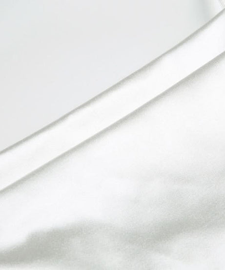 Siren Flowy Satin & Lace Mini Dress - Chic Fall Party & Holiday Glam