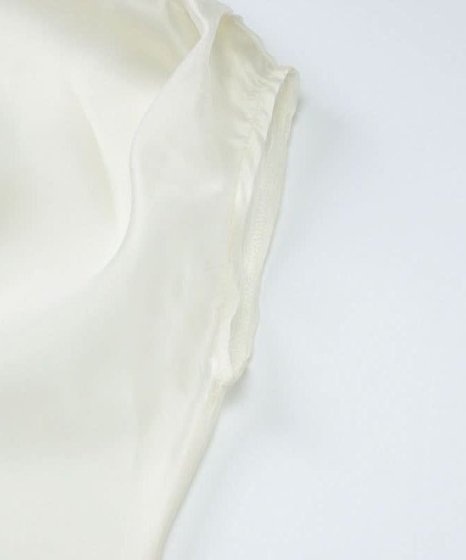 Effortless Glamour: Sheer One-Shoulder Blouse | Fall Evenings & Holiday Parties