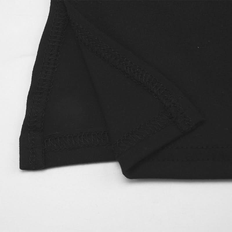 Chic Black Tube Top for Women - Versatile Fall & Holiday Layering Essential