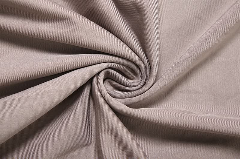 Autumn Elegance: Women's Long Sleeve Ruched Maxi Dress with Heart Ring & High Slit