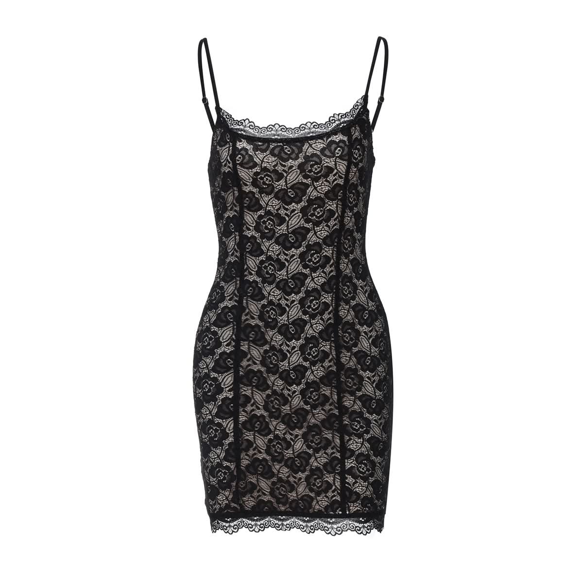 Alluring Black Lace Cami Mini Dress | Your Perfect Fall & Holiday Style Essential