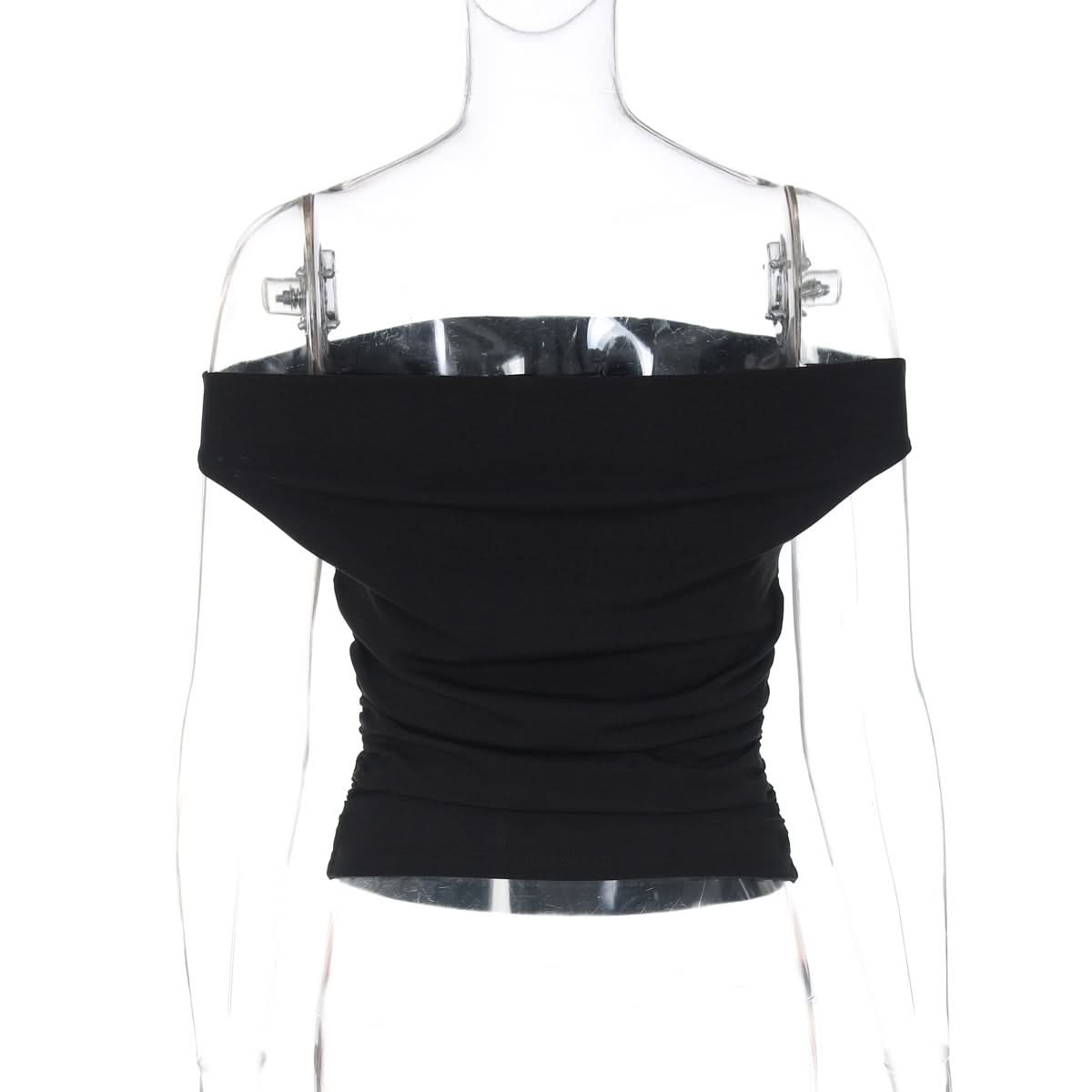 Vibrant Floral Off-Shoulder Ruched Top - Flattering Fall Fashion & Holiday Getaway Essential