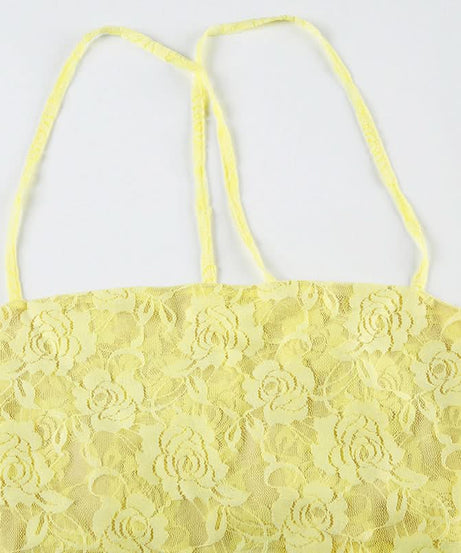 Romantic Pink Floral Lace Cami Top - Chic Cross Back & Coquette Style for Fall Layering