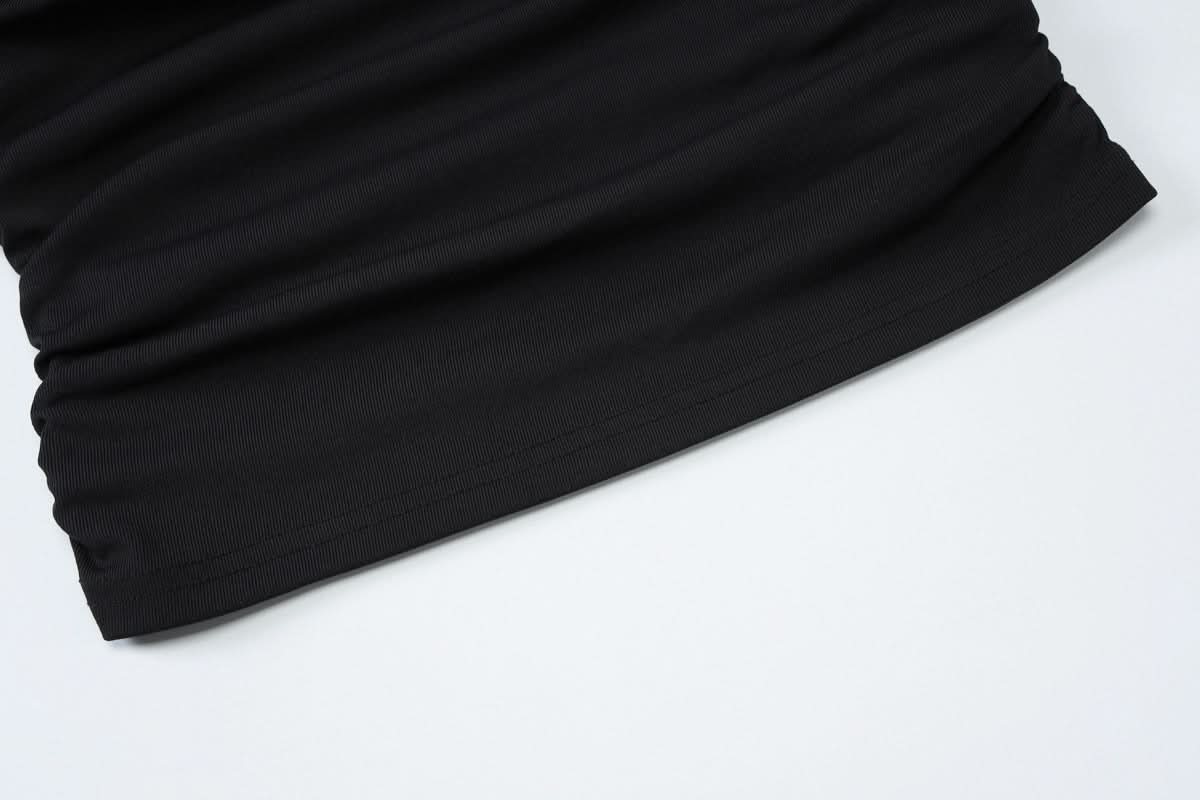 Vibrant Floral Off-Shoulder Ruched Top - Flattering Fall Fashion & Holiday Getaway Essential