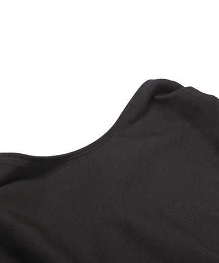 Gala Ready: Daring One-Shoulder Cut-Out Black Maxi Dress with Laced High Slit – Perfect for Fall & Holiday Parties