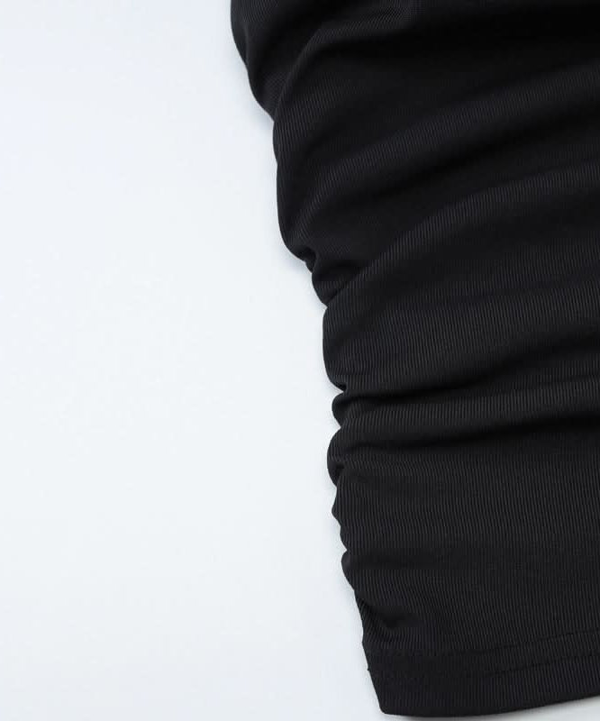 Vibrant Floral Off-Shoulder Ruched Top - Flattering Fall Fashion & Holiday Getaway Essential