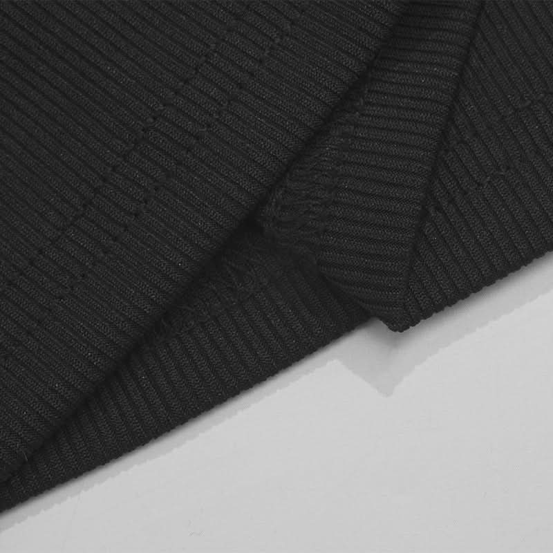 Trendy Square Neck Mesh Long Sleeve Top - Chic Sheer Fall Party & Night Out Style