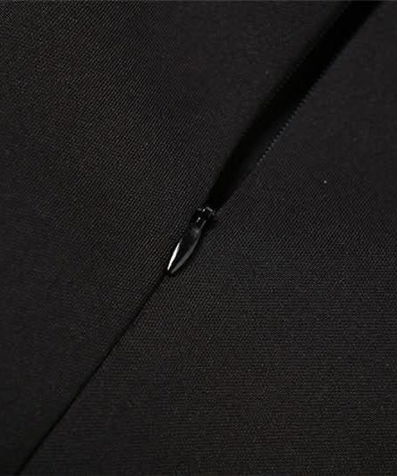 Fall & Holiday Party Essential: Chic Black Halter Mini Dress with Bow Tie Detail | The Ultimate LBD