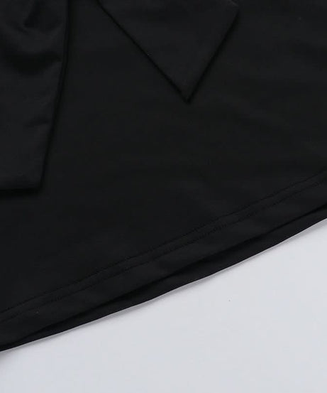 Chic Black Bowknot Strapless Top | Fall & Holiday Party Essential for Women