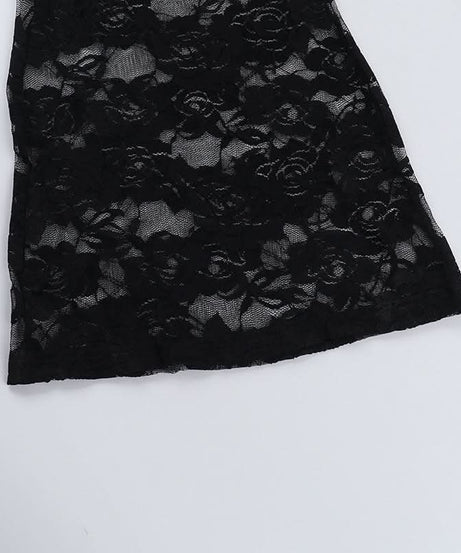 Sultry Black Lace Off-Shoulder Flare Jumpsuit - Halloween & Holiday Party Ready