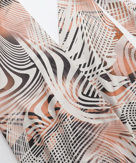 Sassy Abstract Print Halter Cutout Mini Dress - Your Go-To for Fall Parties & Resort Escapes