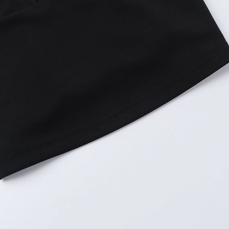 Edgy Buckle Cutout Cami Crop Top - Your Fall Night Out & Party Essential