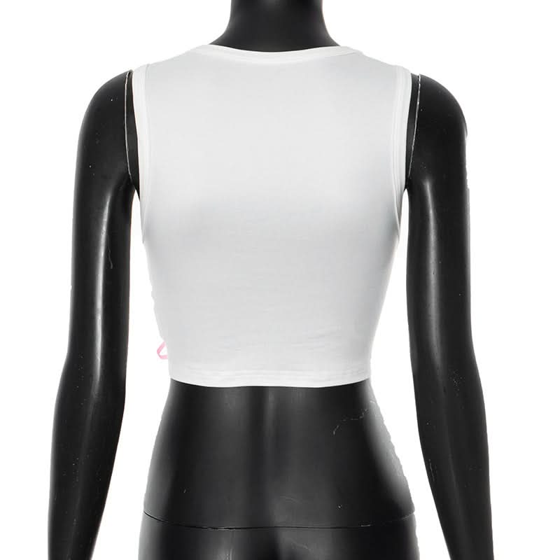 Sassy "I'm Your Favorite" Pink Lace-Up Crop Top - Fall's Must-Have Statement Piece